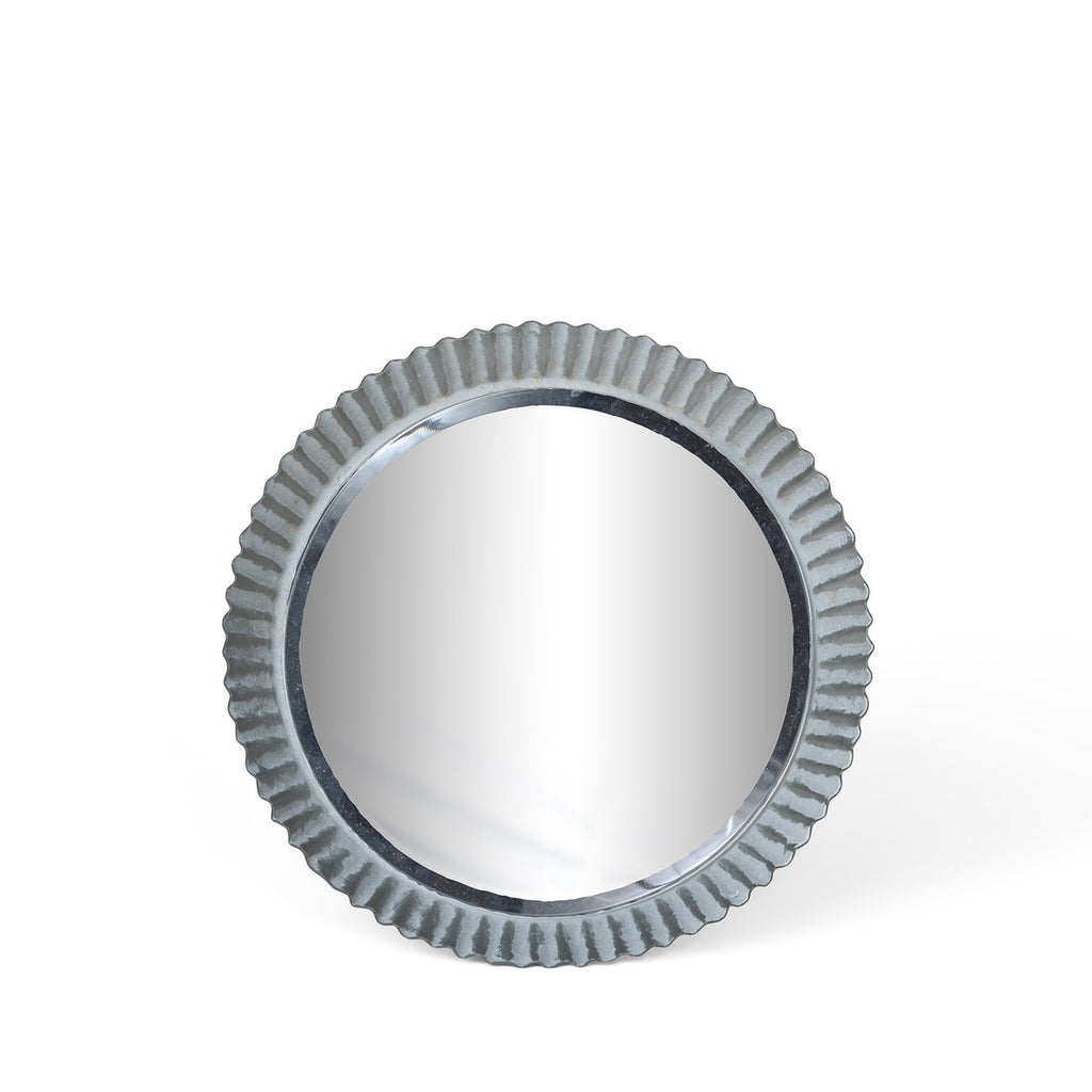 Round Fluted Mirrors , Set of 3 - Bombay Mercantile