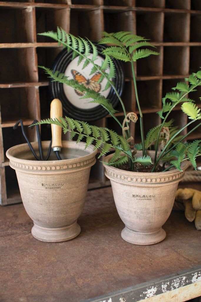 Clay Urn Planter #1 - Bombay Mercantile