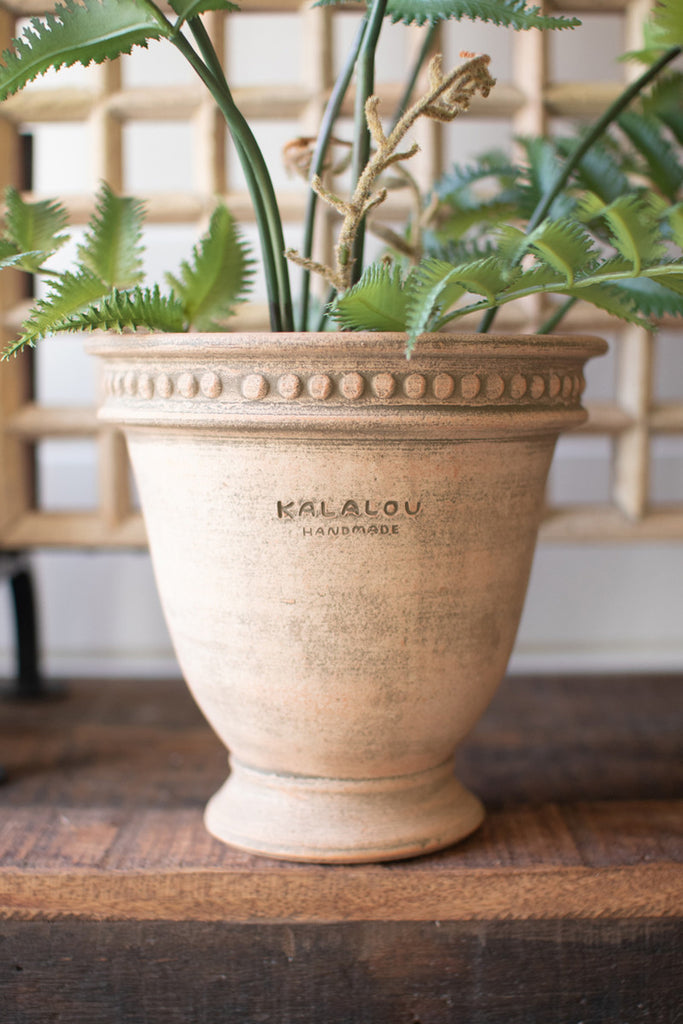 Clay Urn Planter #2 - Bombay Mercantile