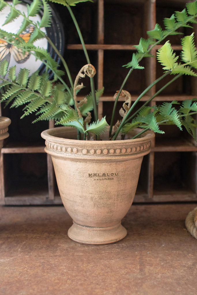 Clay Urn Planter #2 - Bombay Mercantile