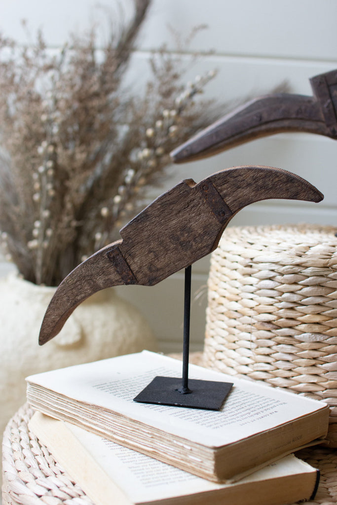 Set of 3 Architectural Birds on Stands - Bombay Mercantile