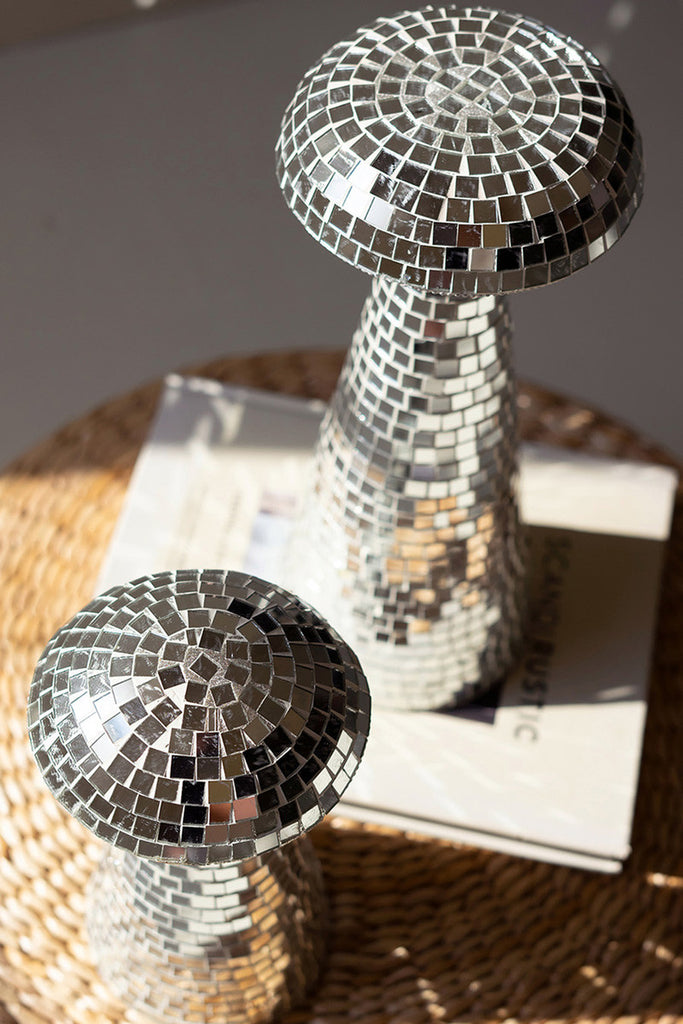 Set of 2 Disco Mushrooms - Bombay Mercantile