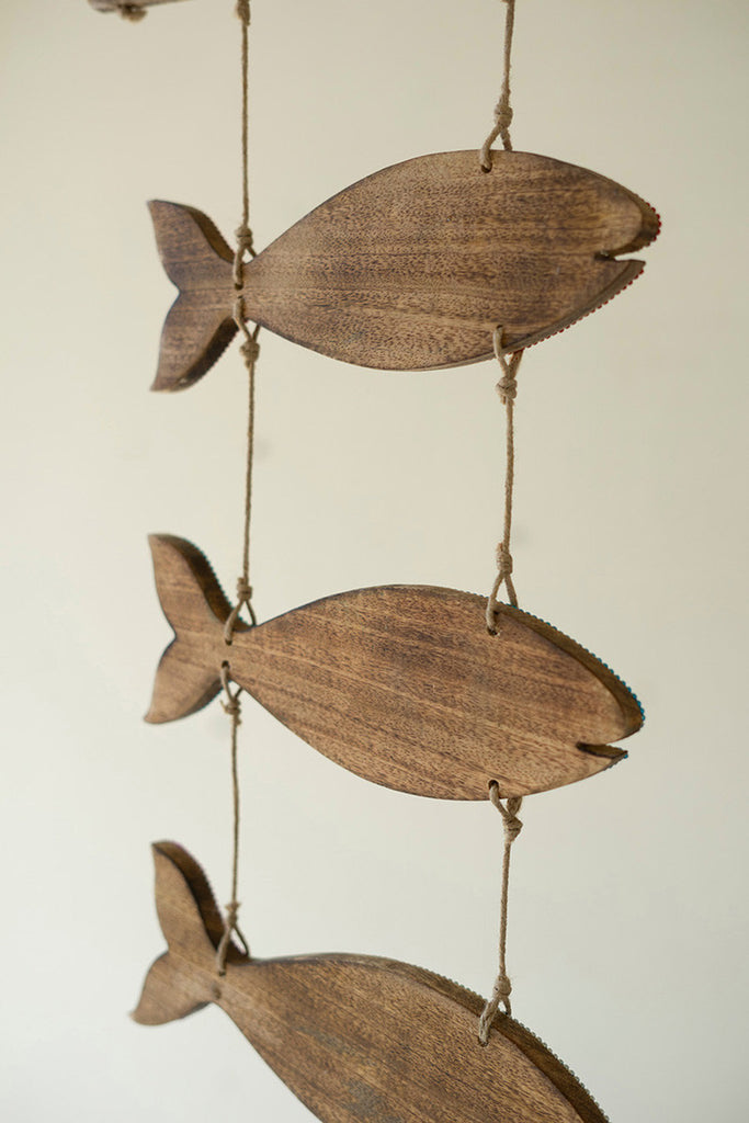 Beaded Fish Wall Decor - Bombay Mercantile
