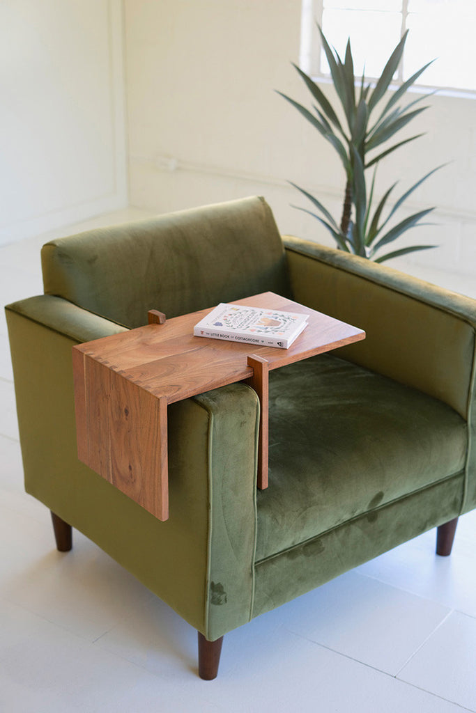 Adjustable Acacia Wood Display Riser - Bombay Mercantile