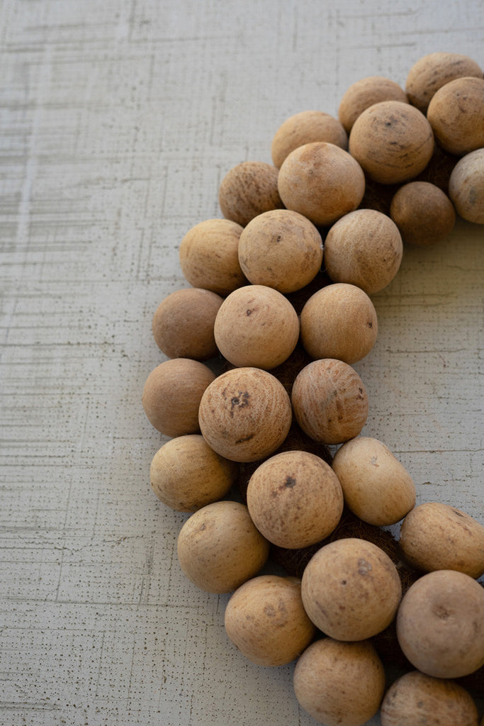 Gourd Ball Wreath - Bombay Mercantile