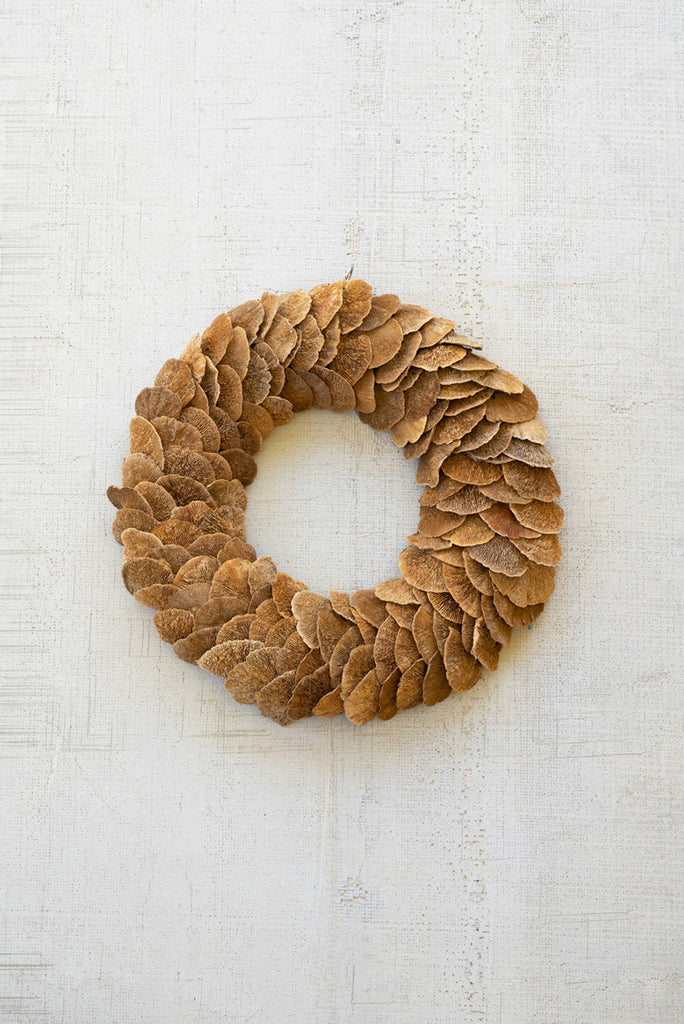 Sponge Mushroom Wreath - Bombay Mercantile
