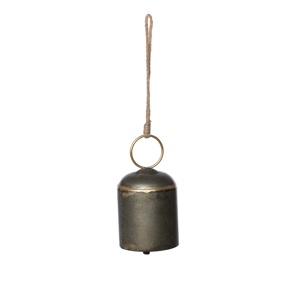 Antique Iron Cow Bell - Bombay Mercantile