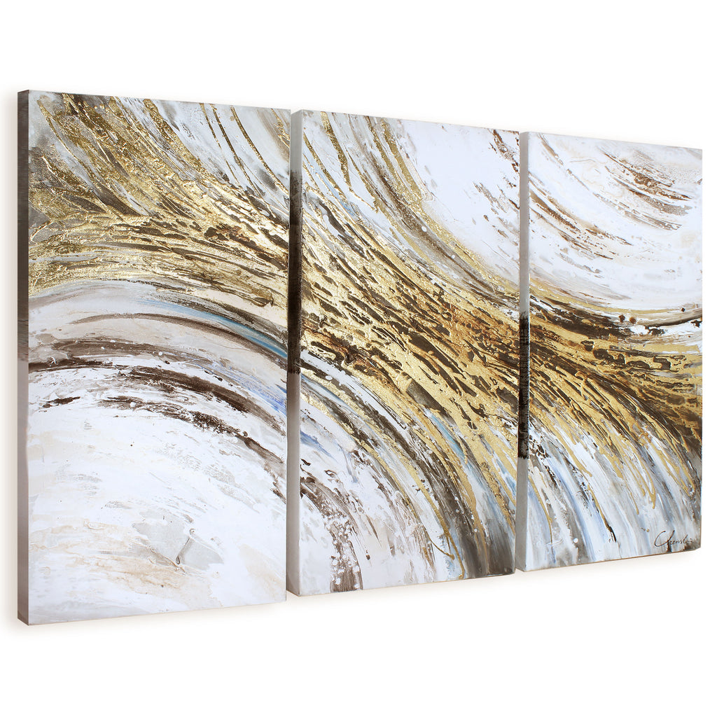 Set of 3 abstract wall art - The Nifty Decor