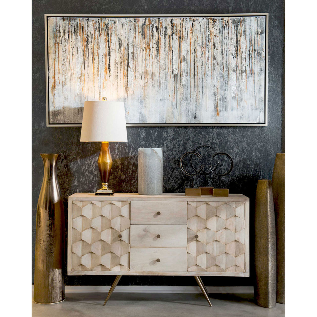 Brush Strokes wall art - The Nifty Decor