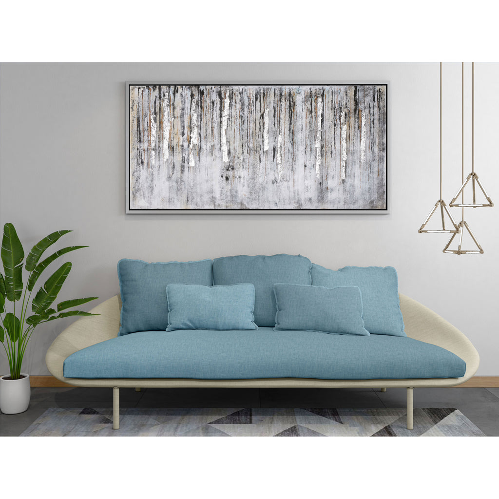 Brush Strokes wall art - The Nifty Decor