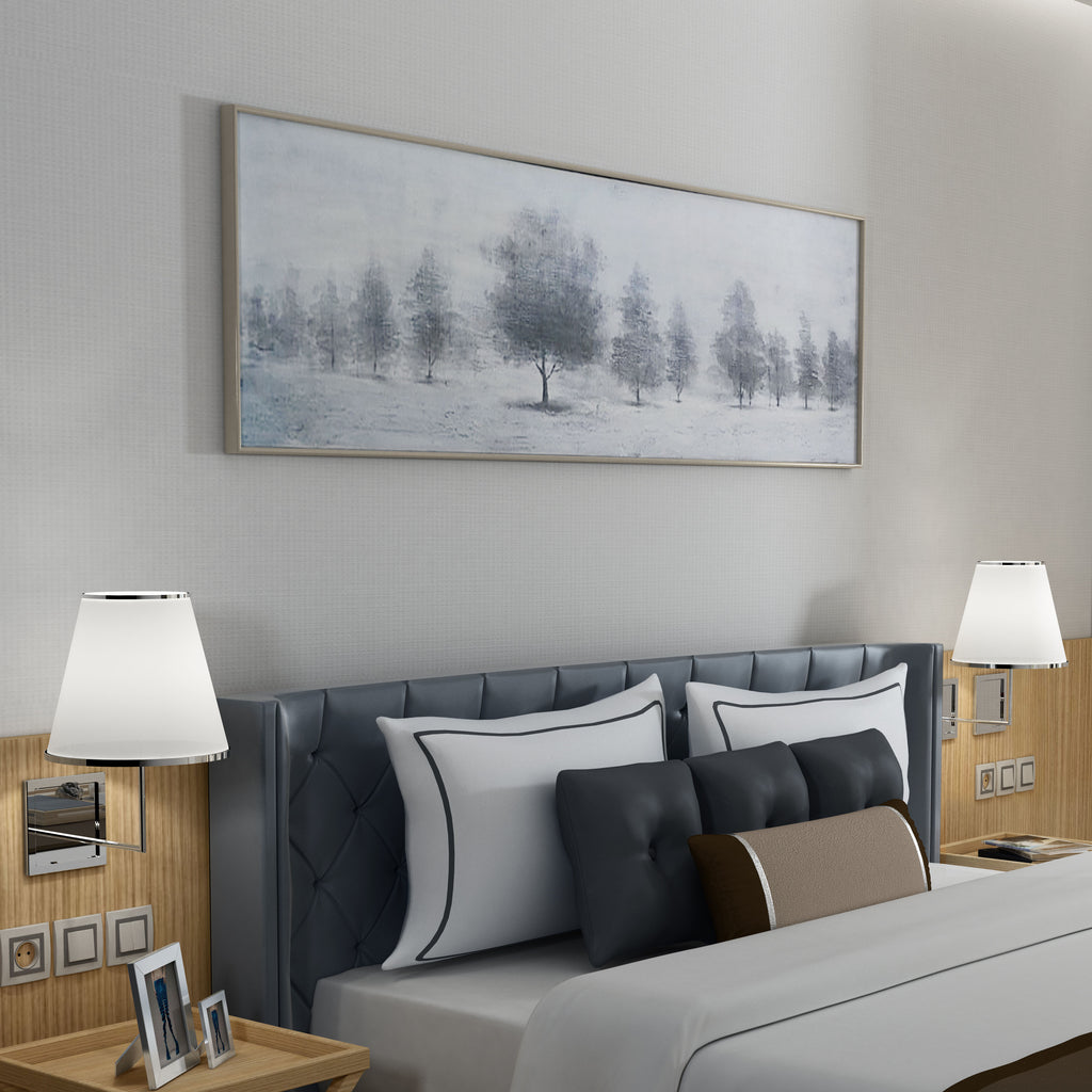 Outdoors inside hand painting - The Nifty Decor