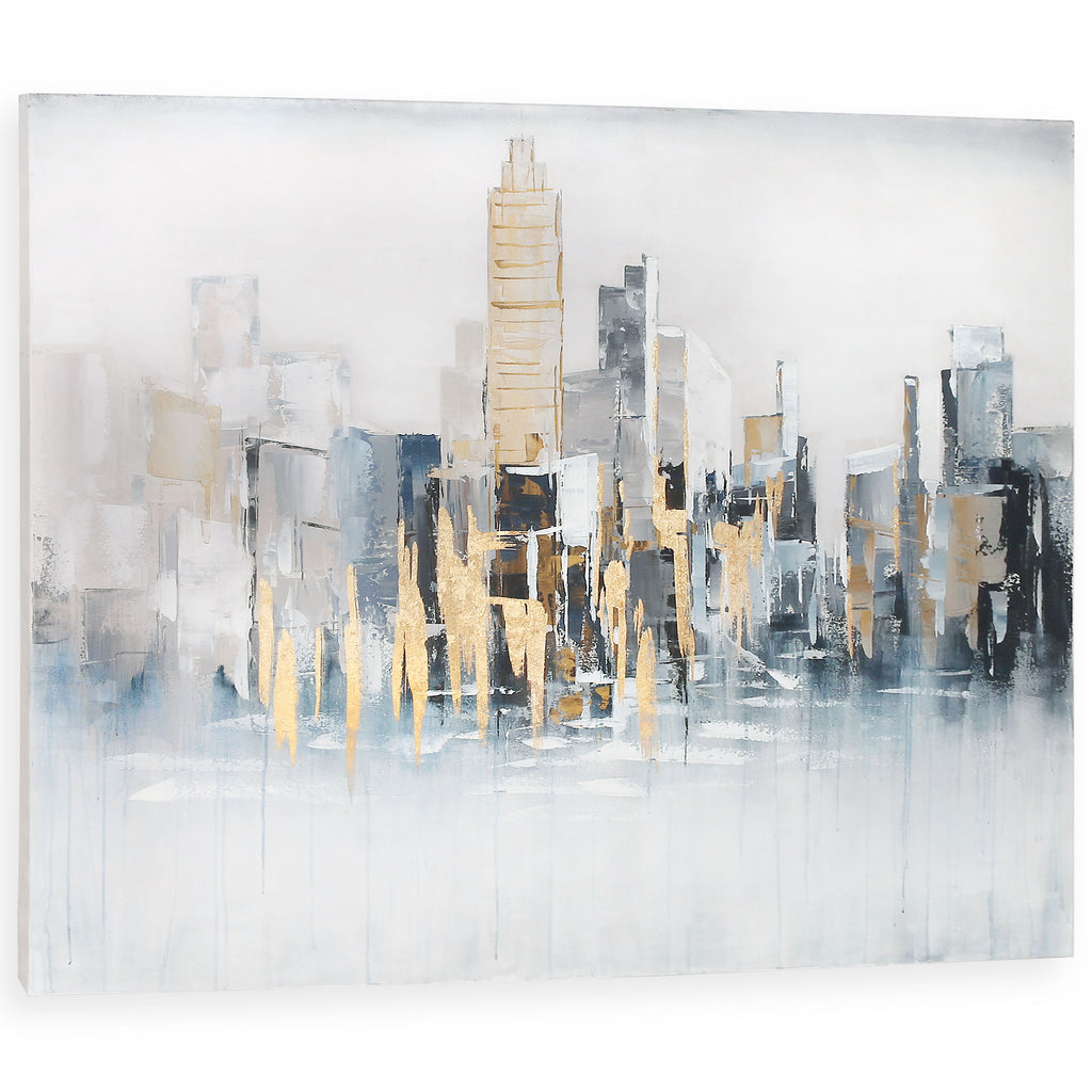 Skyline abstract wall art - The Nifty Decor
