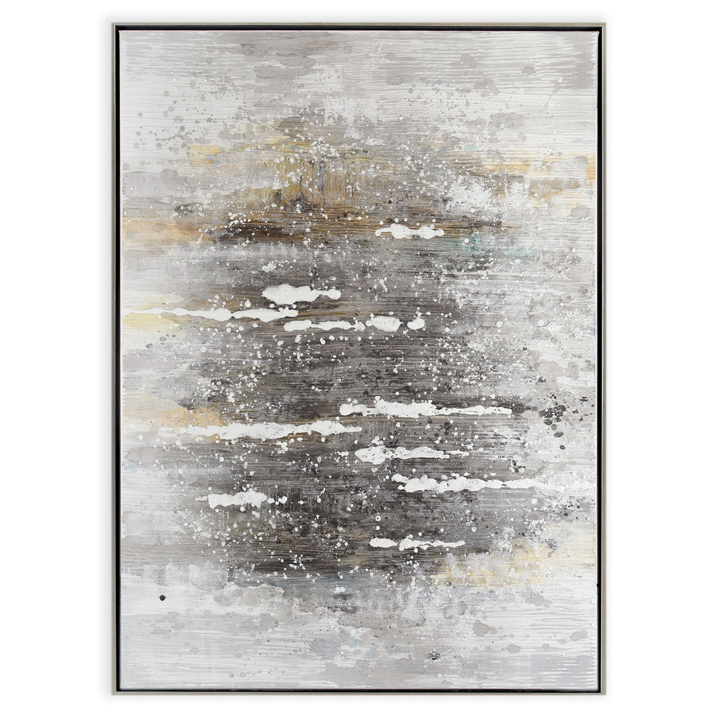 Shades of grey on a canvas - The Nifty Decor