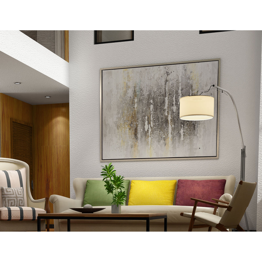 Shades of grey on a canvas - The Nifty Decor