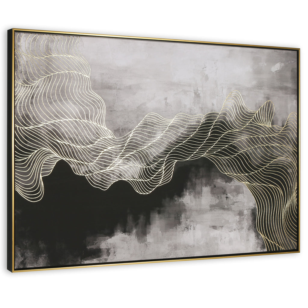 Geometric pattern wall art - The Nifty Decor