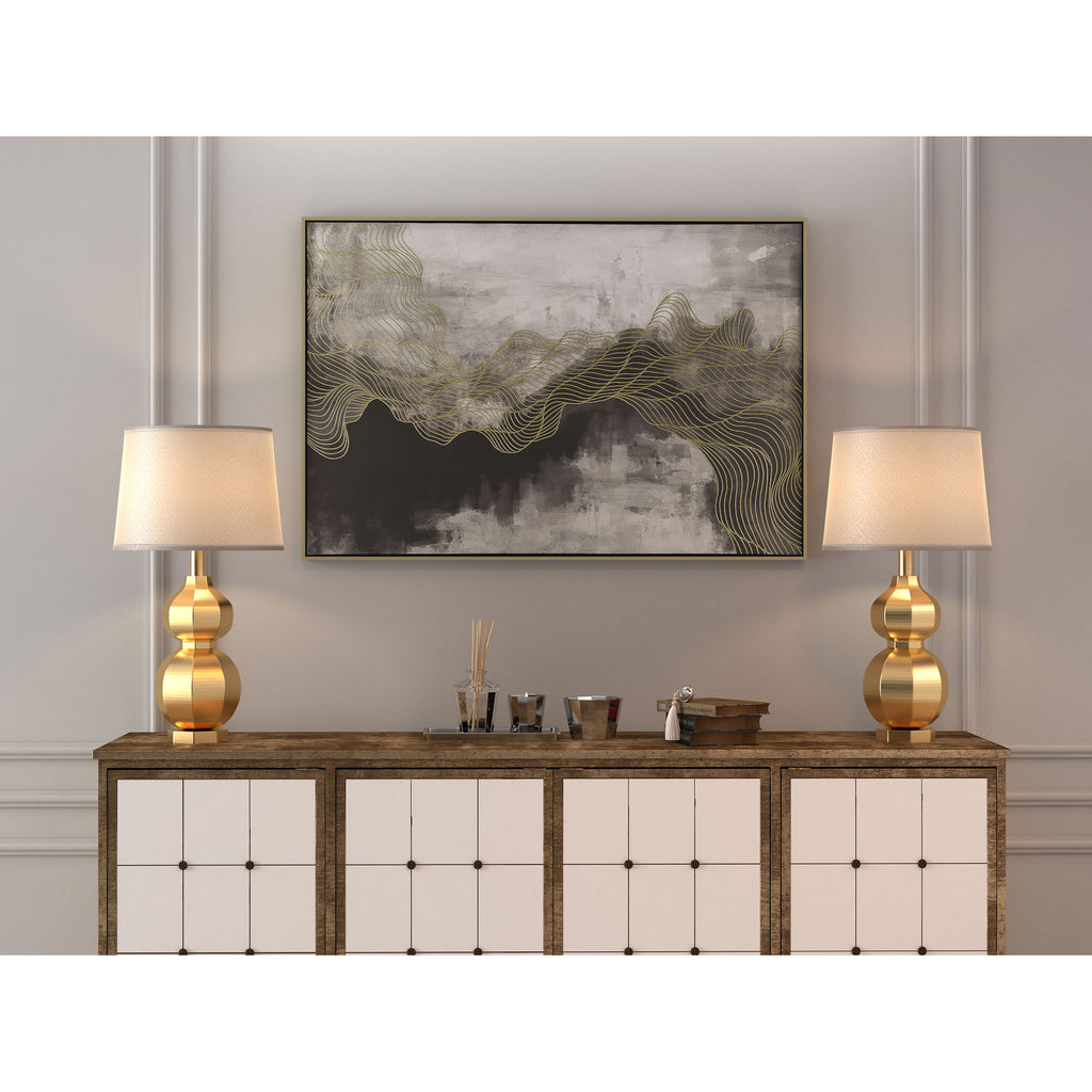 Geometric pattern wall art - The Nifty Decor
