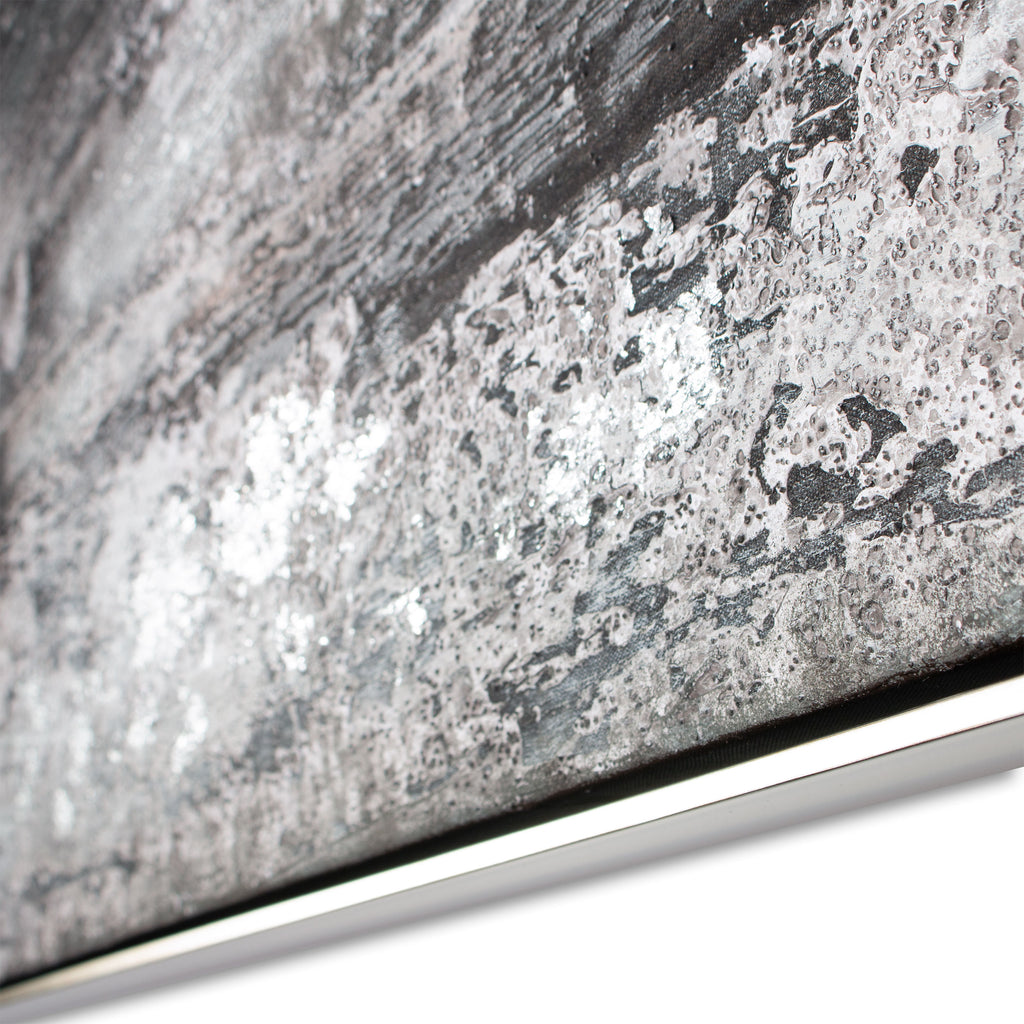 Dark textured abstract wall art - The Nifty Decor