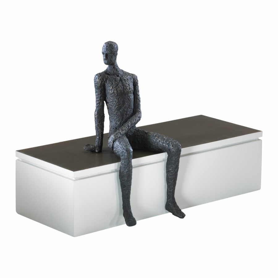 Thinking man sculpture - The Nifty Decor