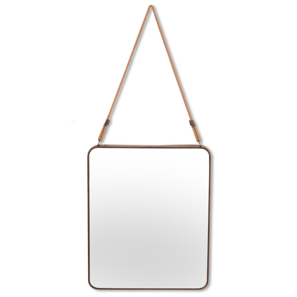 Hanging square Mirror - The Nifty Decor