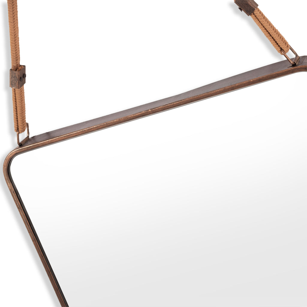 Hanging square Mirror - The Nifty Decor