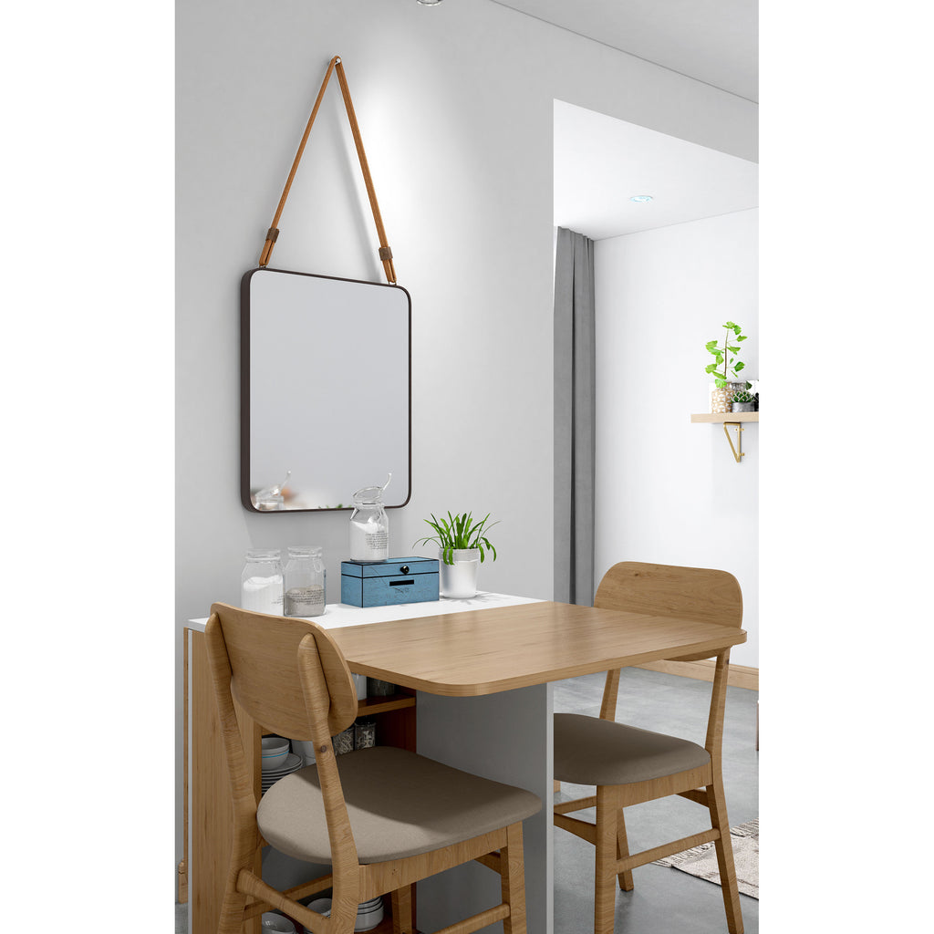 Hanging square Mirror - The Nifty Decor