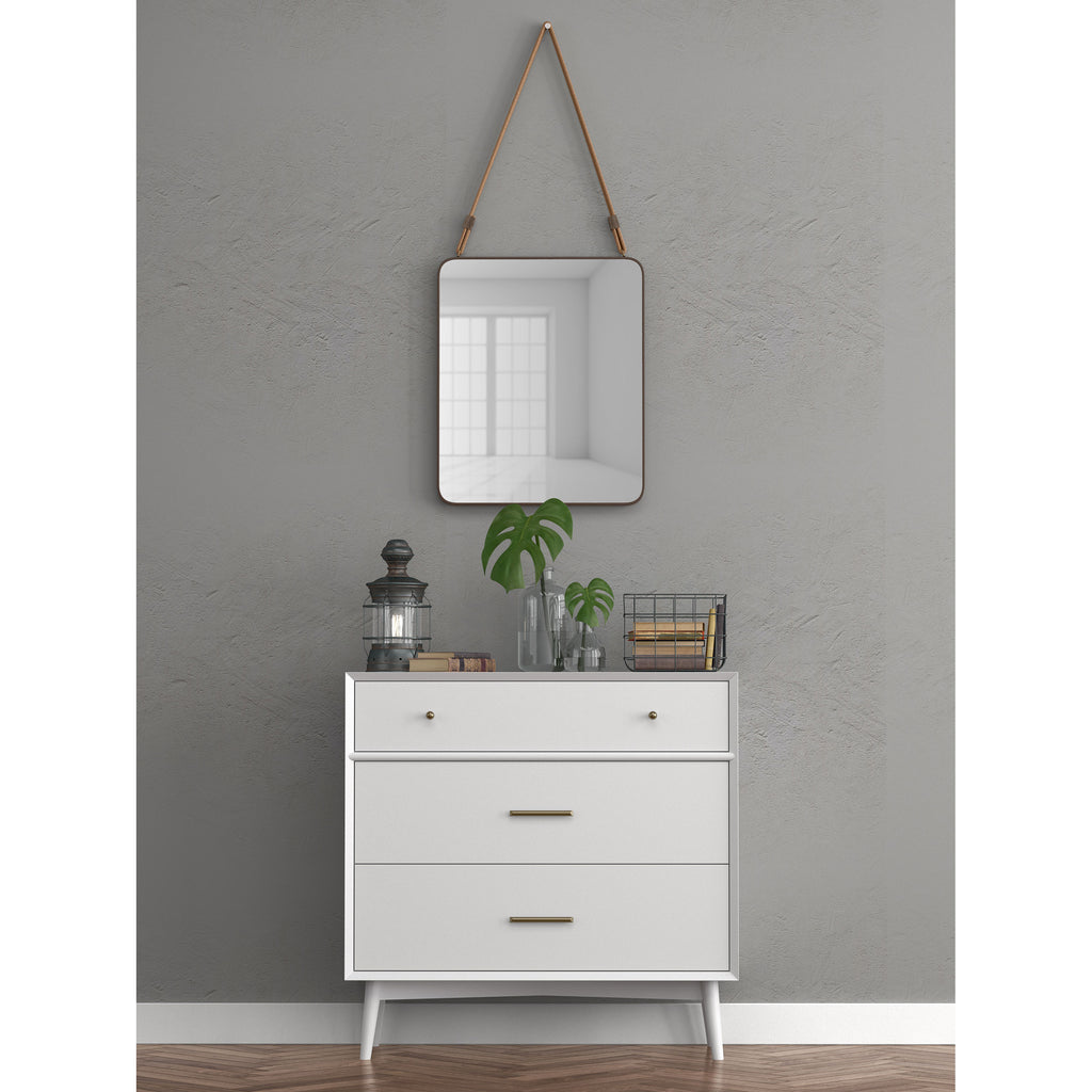 Hanging square Mirror - The Nifty Decor