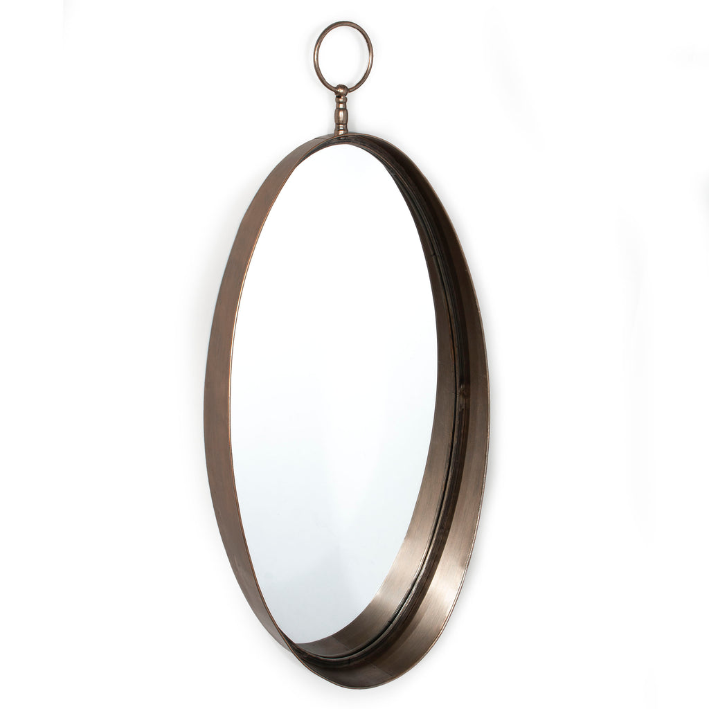 Pocket watch design mirror - The Nifty Decor