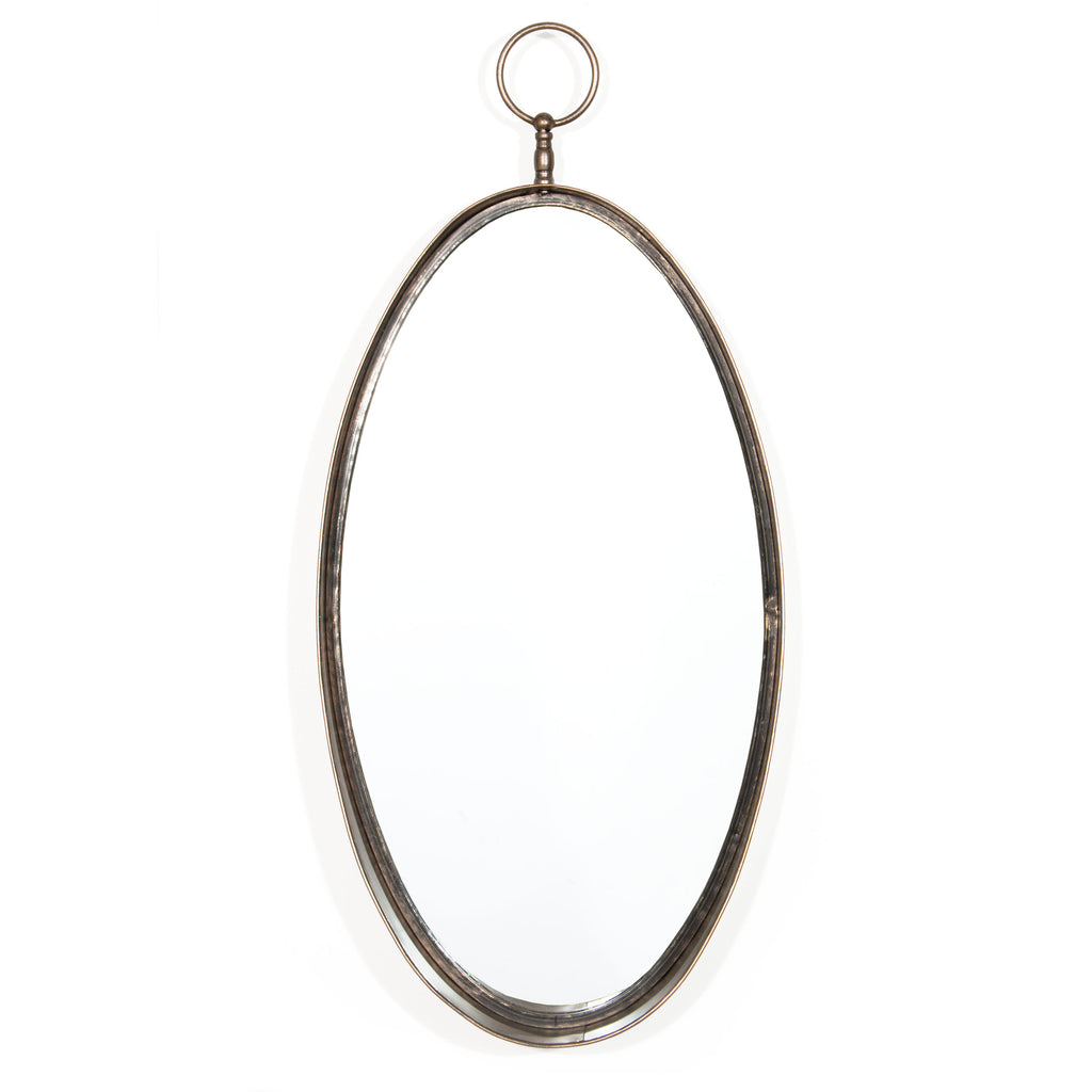 Pocket watch design mirror - The Nifty Decor