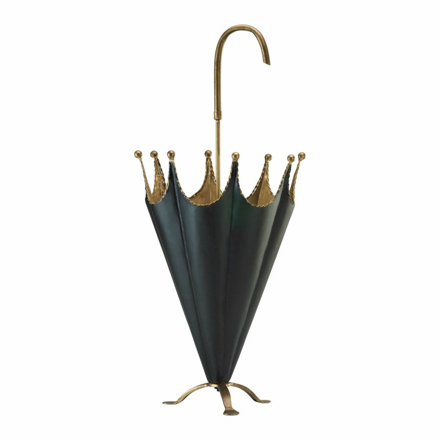 Gold and black umbrella holder - The Nifty Decor