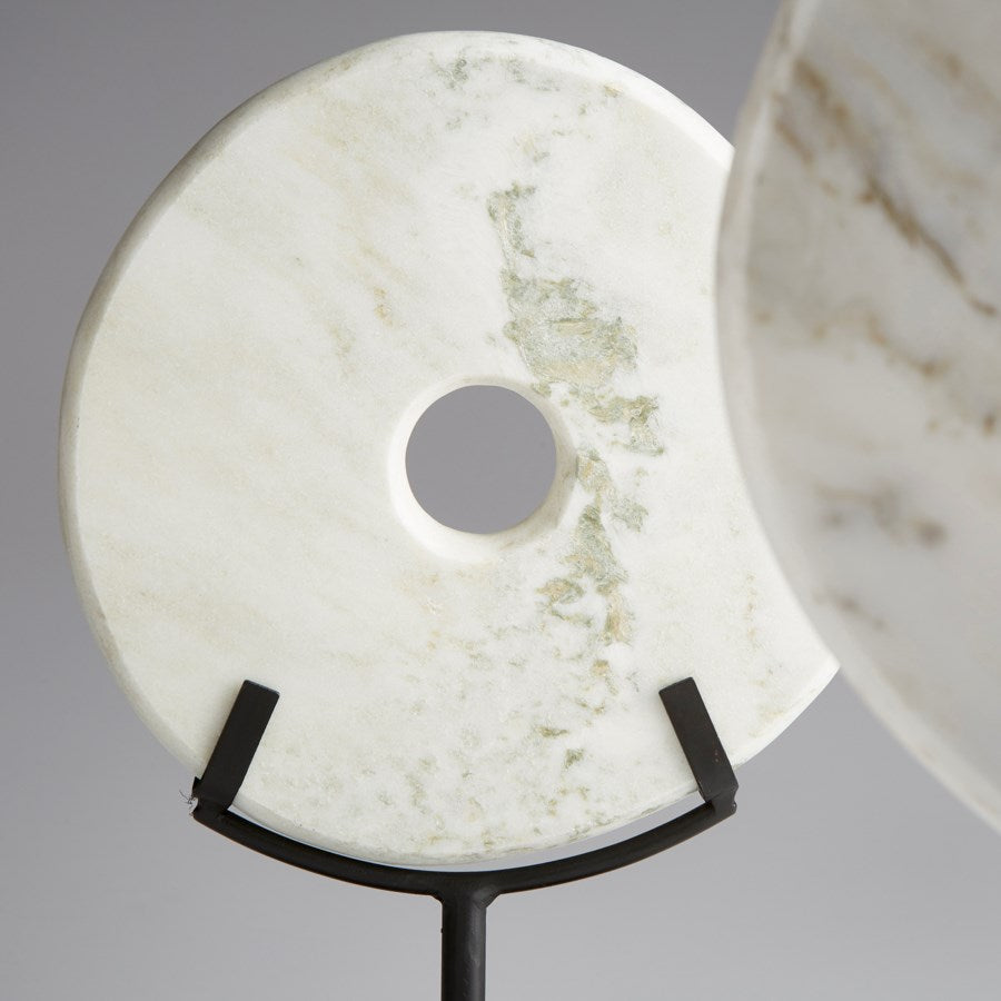 Granite Disc scultpure - The Nifty Decor