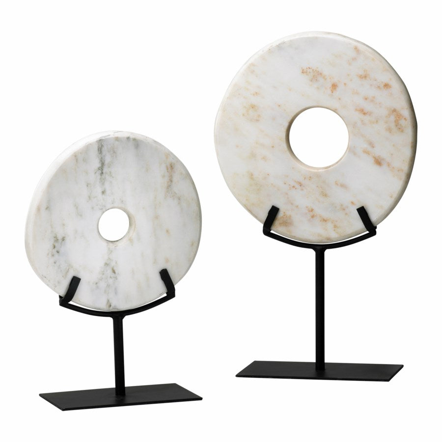 Granite Disc scultpure - The Nifty Decor