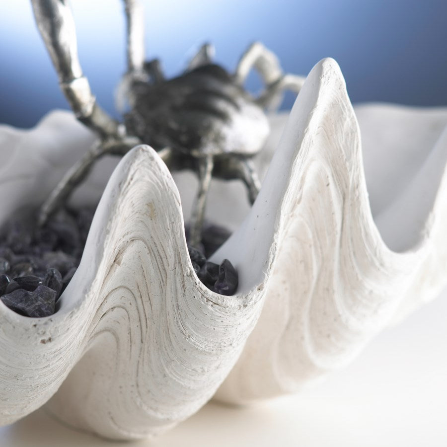 Big Shell Bowl sculpture - The Nifty Decor