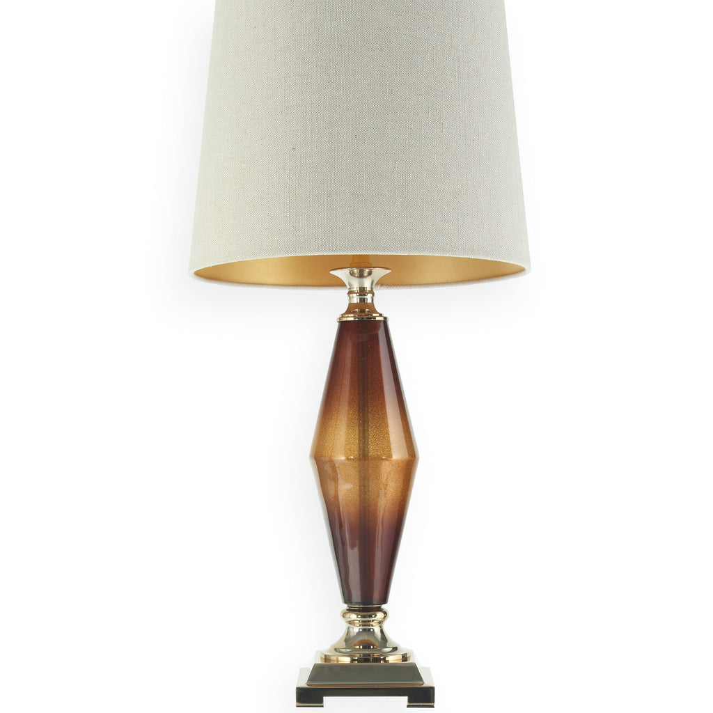 Vintage feel with modern twist table lamp - The Nifty Decor