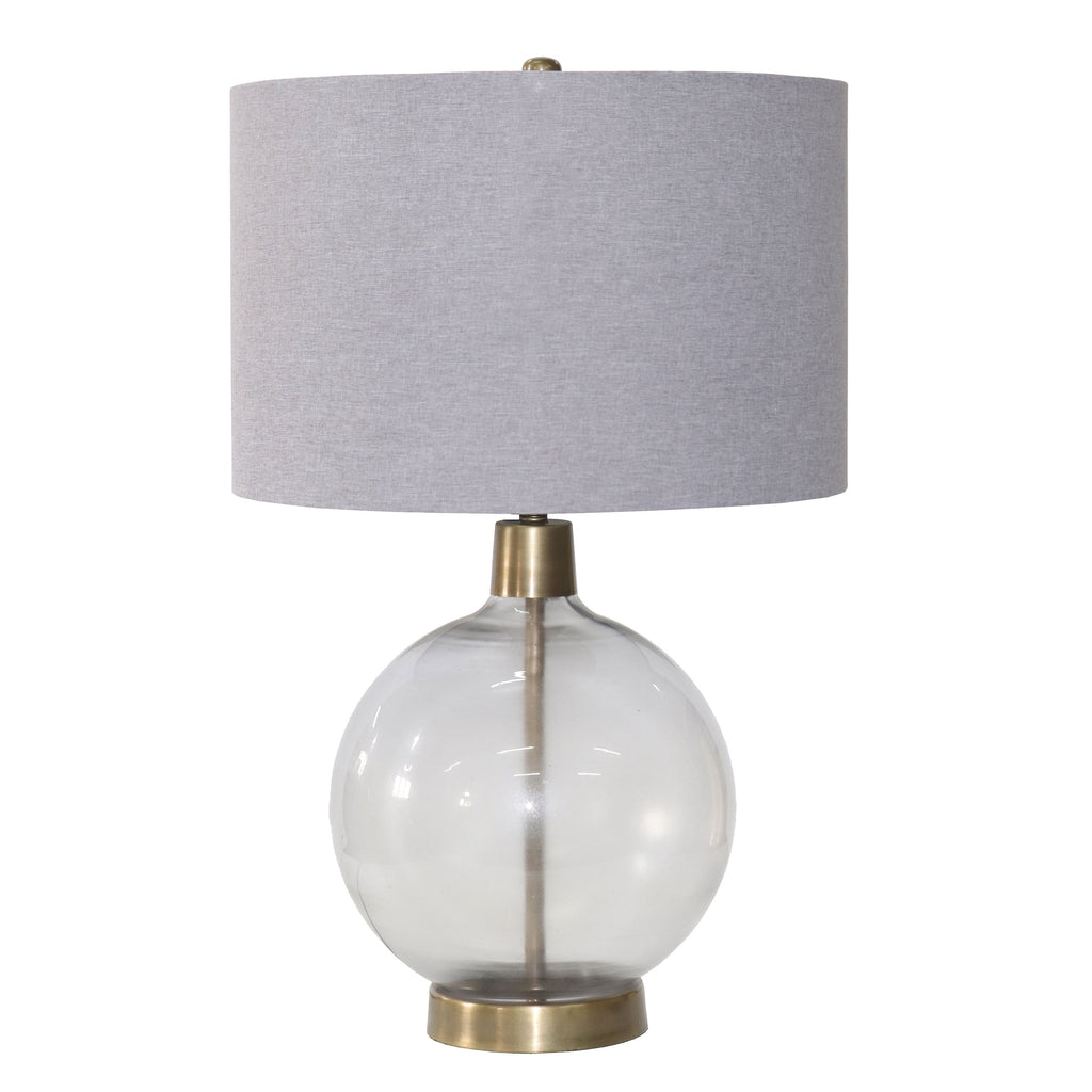 Glass base Table Lamp - The Nifty Decor