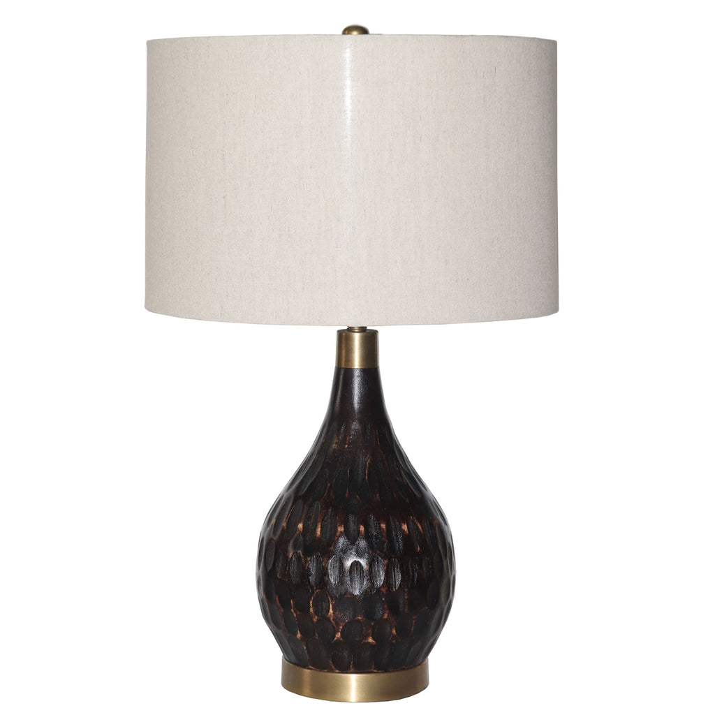 Textured pattern base Table Lamp - The Nifty Decor