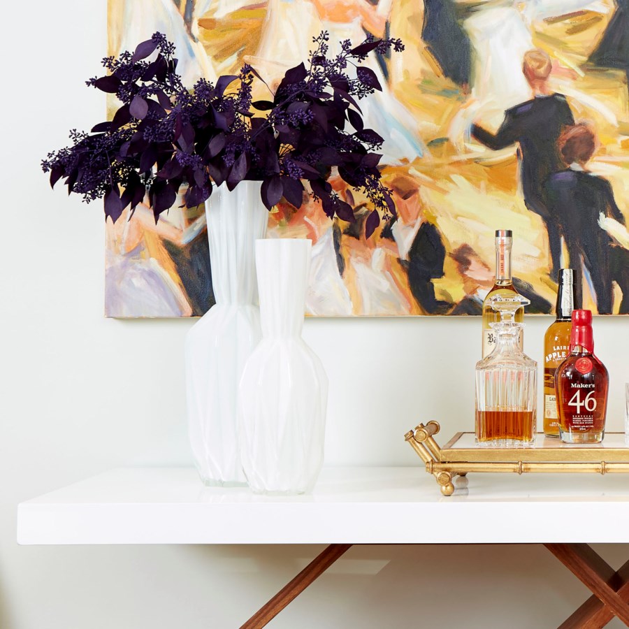 Gold serving tray - The Nifty Decor