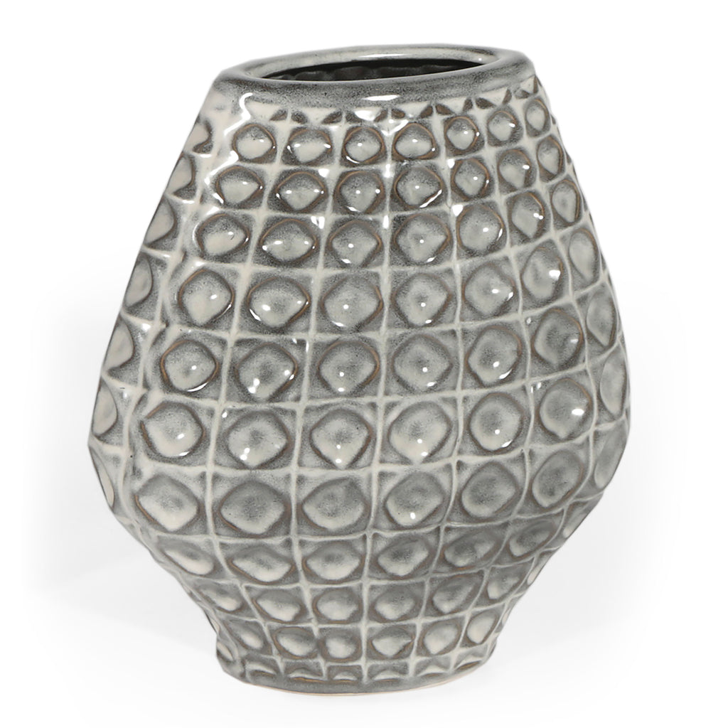 Textured Body Vase Small - The Nifty Decor