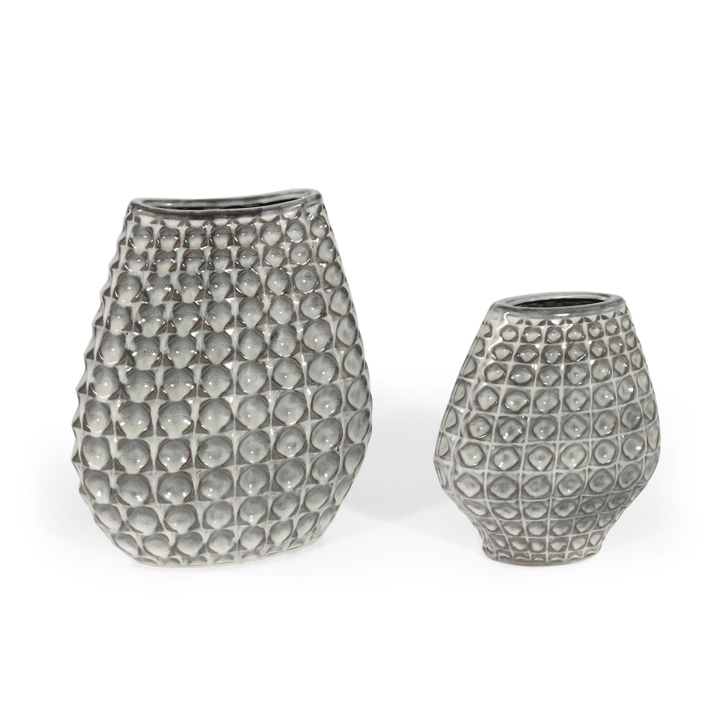 Textured Body Vase Large - The Nifty Decor