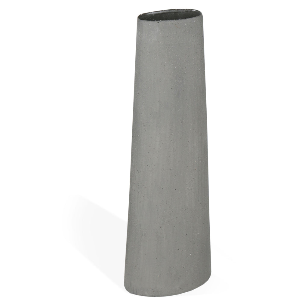 Concrete mimic ceramic vase, Small - The Nifty Decor