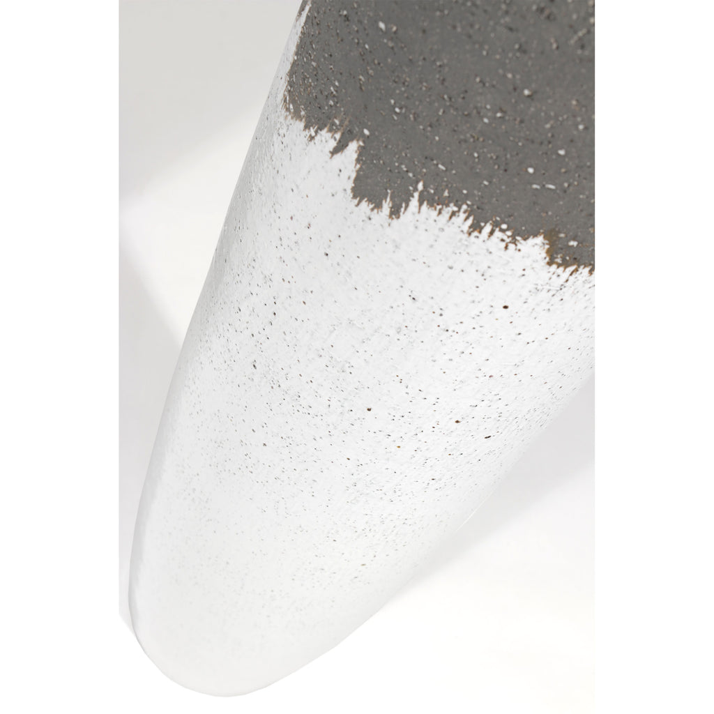 Two-tone concrete mimicking vase , Large - The Nifty Decor
