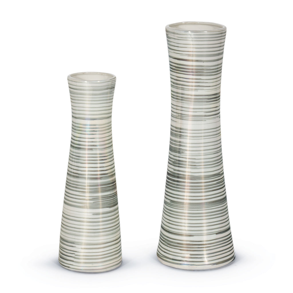 Sea foam ceramic Vase, Large - The Nifty Decor