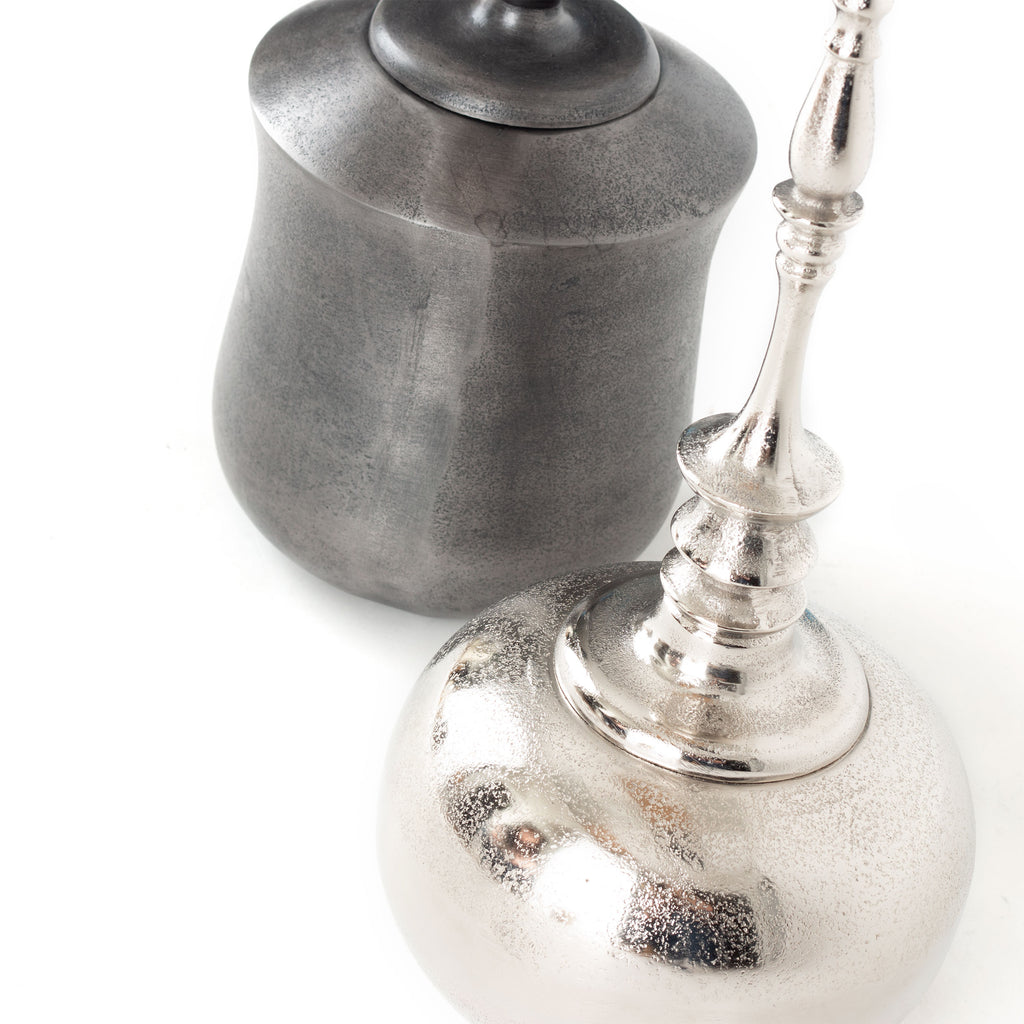 Metal decorative Jar - The Nifty Decor