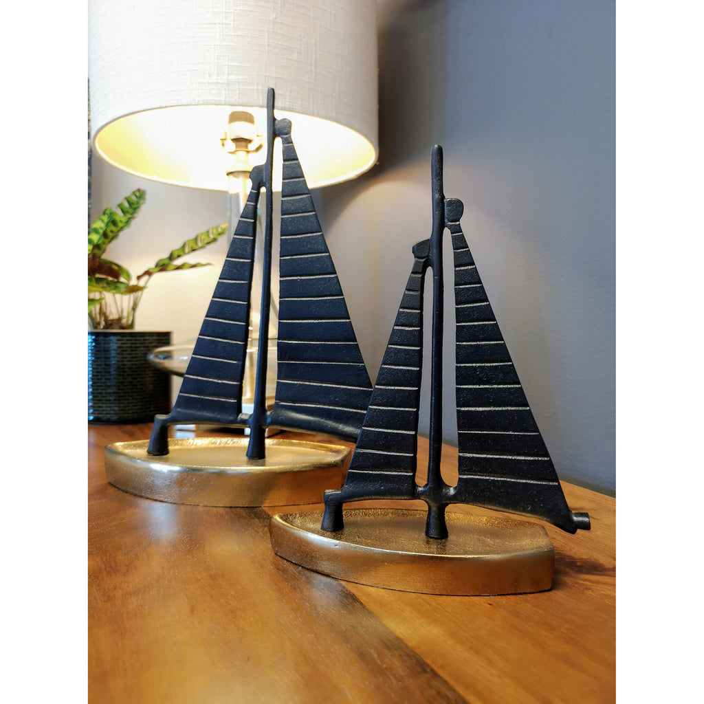 Decorative sail boats, set of 2 - The Nifty Decor