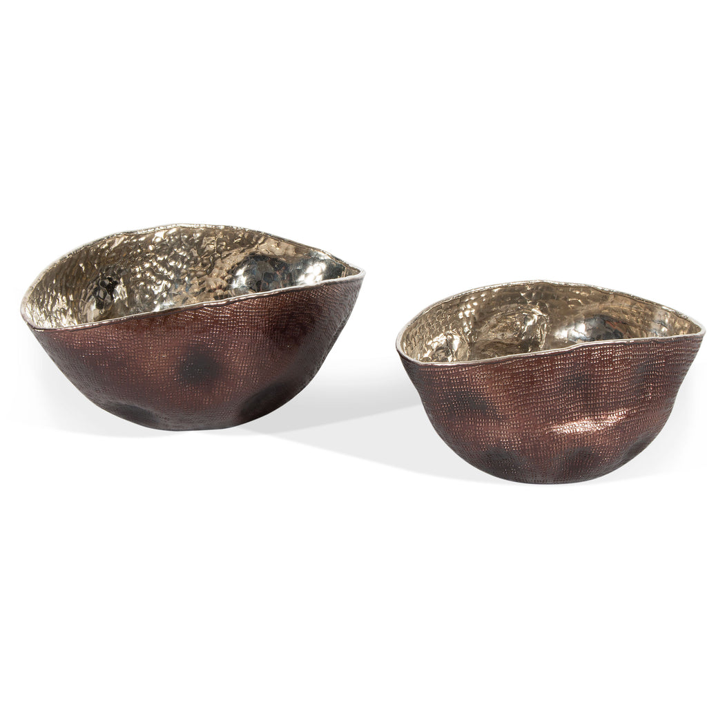 Two tone bowl, set of 2 - The Nifty Decor