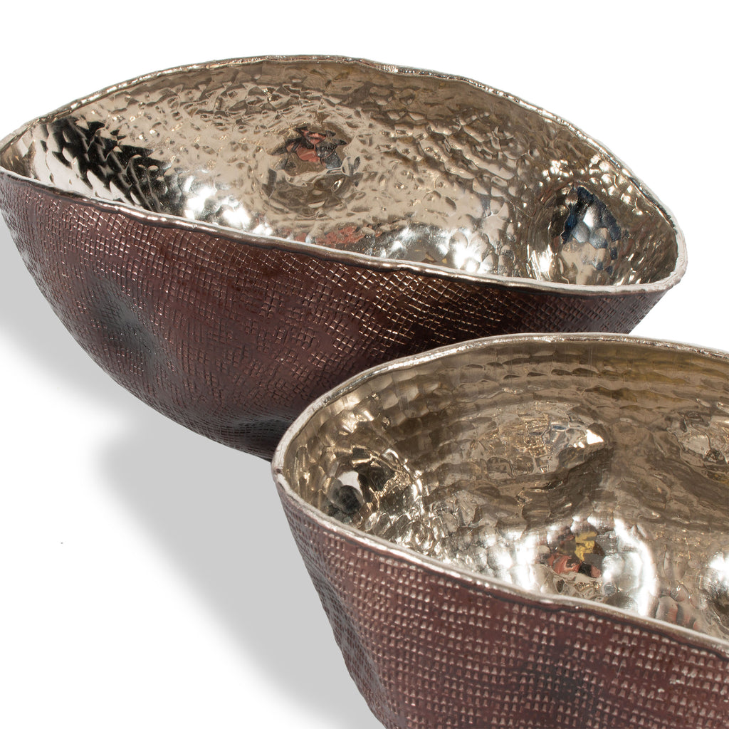 Two tone bowl, set of 2 - The Nifty Decor