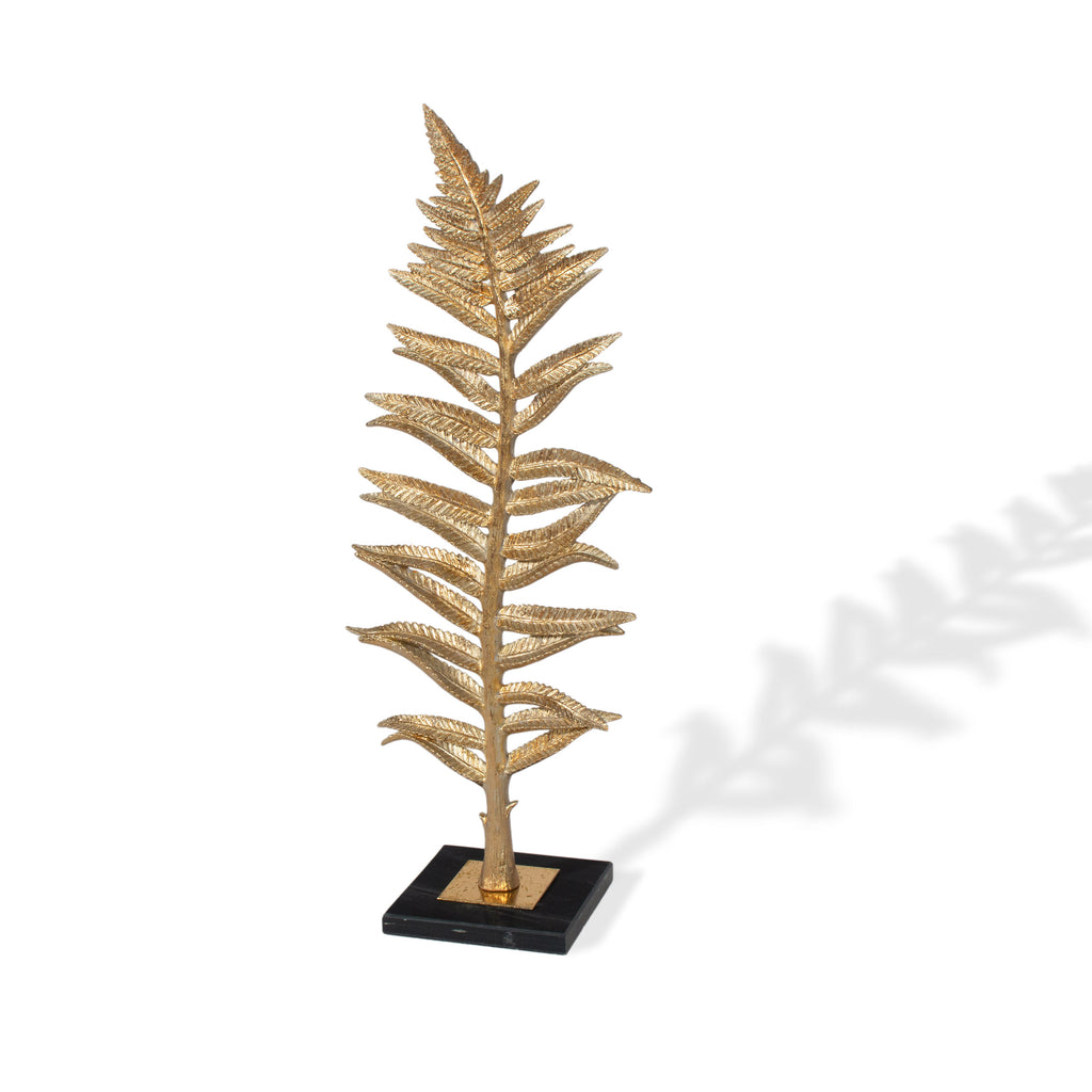 Gold leaf sculpture - The Nifty Decor