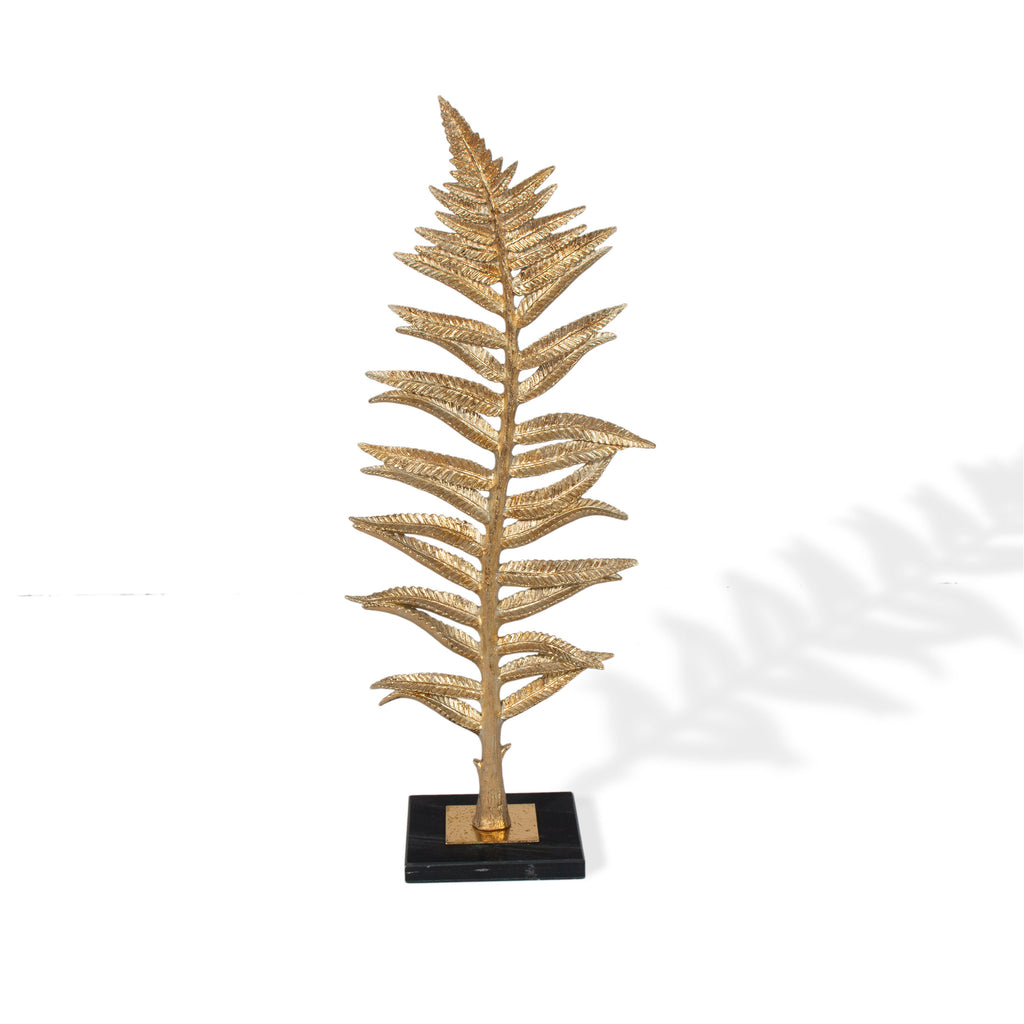 Gold leaf sculpture - The Nifty Decor