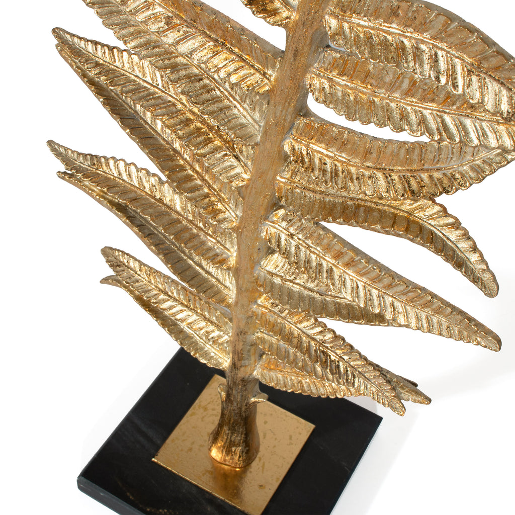 Gold leaf sculpture - The Nifty Decor