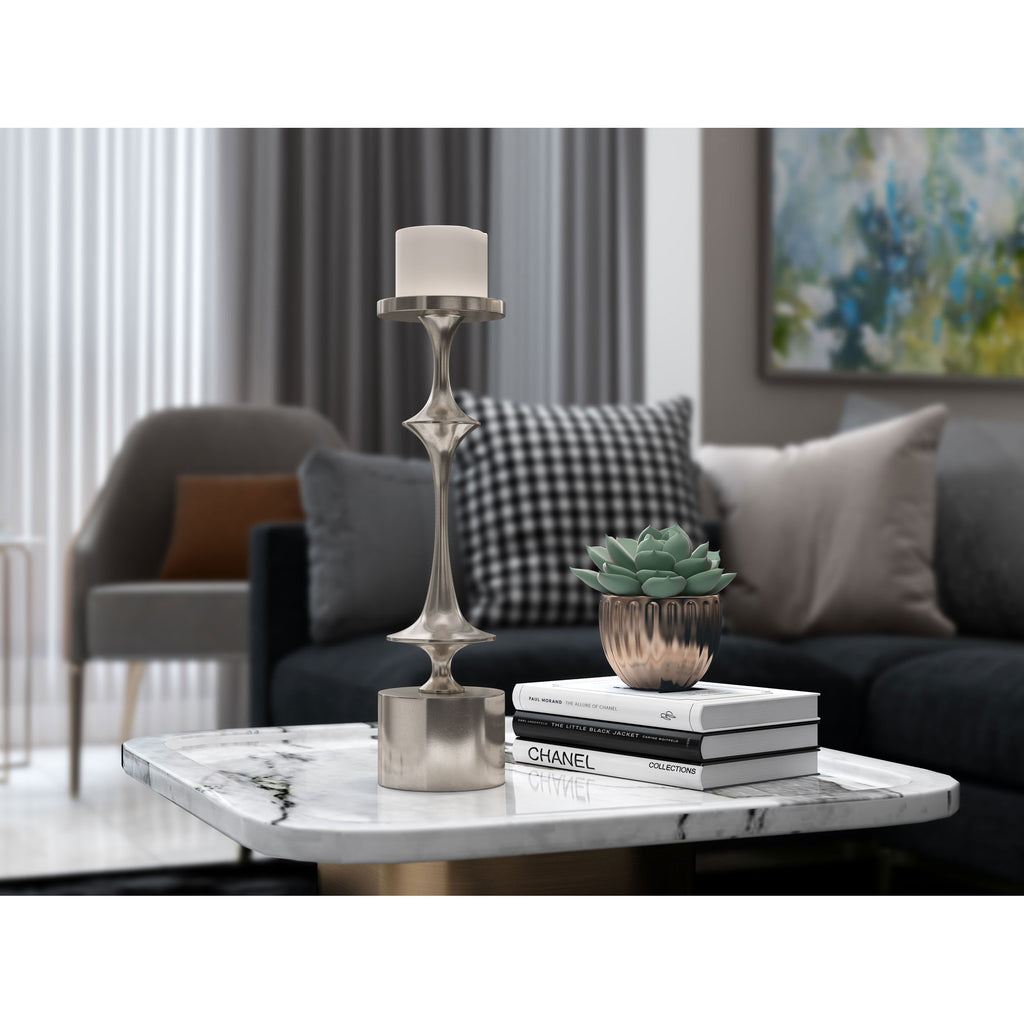 Traditional pillar candle holder, Large - The Nifty Decor