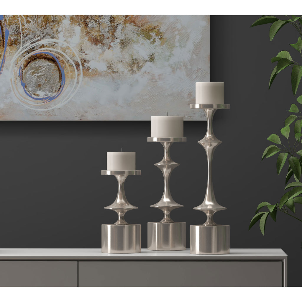 Traditional pillar candle holder, Large - The Nifty Decor